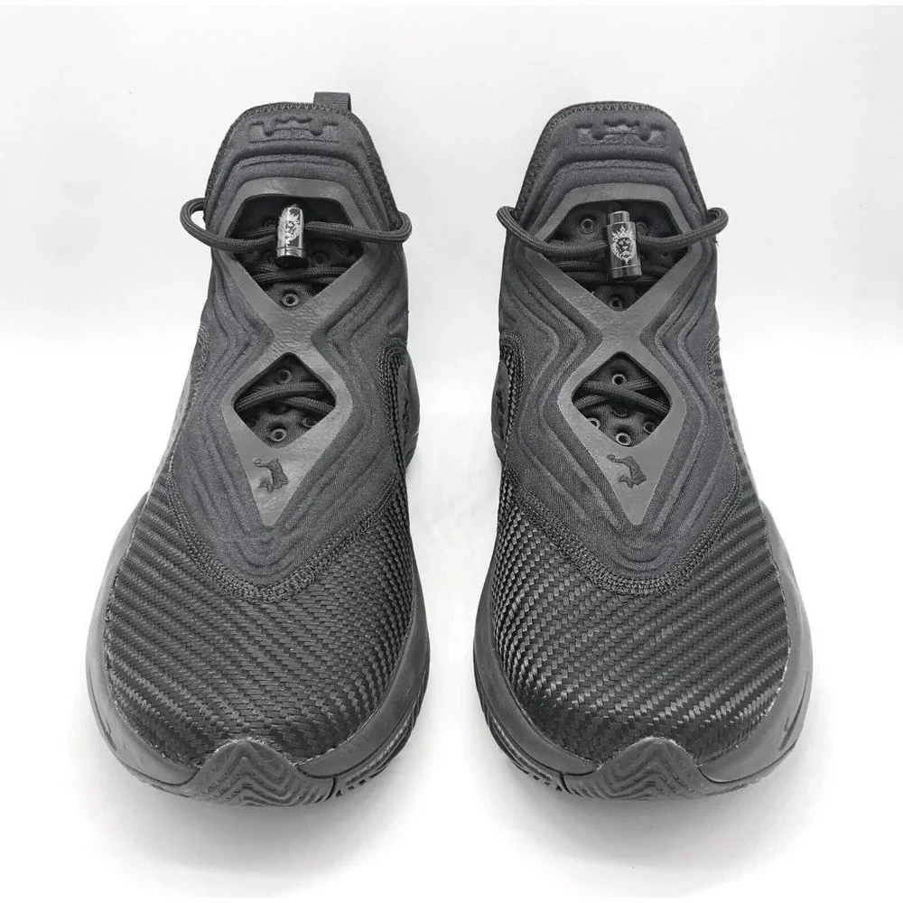 Nike Lebron Soldier XIV Men's Basketball Sneaker Shoe Limited Black CK6024-003 - Picture 2 of 10